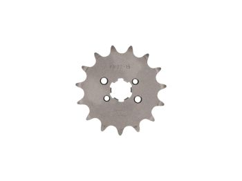 front sprocket AFAM 15 teeth 420 for Piaggio / Derbi D50B0, EBE, EBS