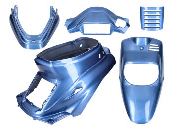 fairing kit Cocktail blue 5-part for MBK Booster