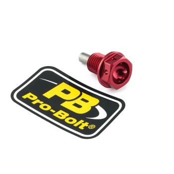 BOLT DRAIN 12X1.5X15 RED