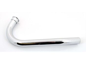 Exhaust manifold chrome 37.80mm x 28mm for Hercules MK 1, 2, 3M, 4M, DKW RT 139 M