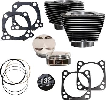 CYLINDRKIT 132""STCK BLT 4.84"",4.32""BORE,4.5""STROKEBGW/HI M8