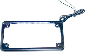 LOW PROFILE LICENSE PLATE FRAM