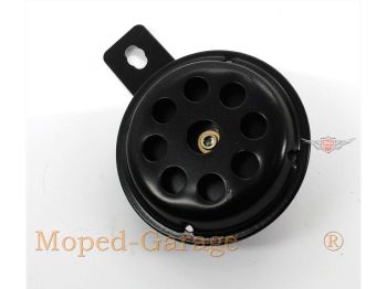 Horn black 12V 70mm for Yamaha DT, XT, RD, Honda, Suzuki, Kawasaki