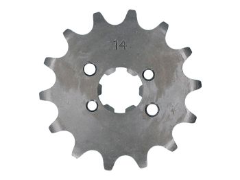 front sprocket 420 - 14 teeth for Derbi D50B0, EBE, EBS