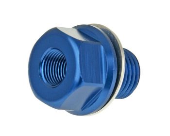 oil drain adapter screw for Koso temperature sensor PT1/8 - M14x1.5