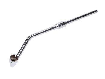 Exhaust manifold 26mm 29mm 500mm chrome for Kreidler Flory, MF 20, 22