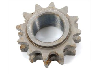 Pinion steel 12 teeth 26mm inner diameter 23mm total width 4.5mm pinion width for Mobylette 40TL, 140 TL, N 150 50S, 50L, 50 VS, VL, Motobecane, MBK 51