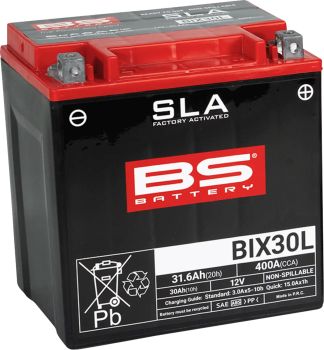 BATTERY BS BIX30L SLA