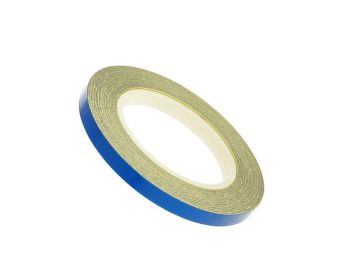 reflective wheel / rim stripe 5mm width - blue - 600cm length