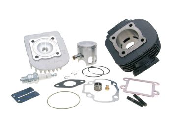 cylinder kit Polini cast iron racing 70cc standing for Minarelli
