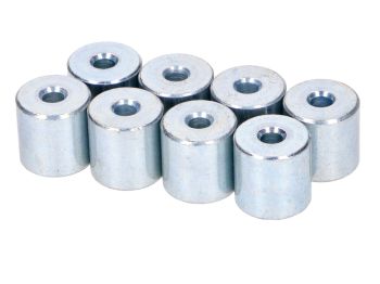 Variomatic pulley set metal 8 pieces for Piaggio, Vespa, Ciao, Bravo, Boxer, Grillo, Boss, Si
