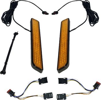 LIGHT LED FORK AMB BLK