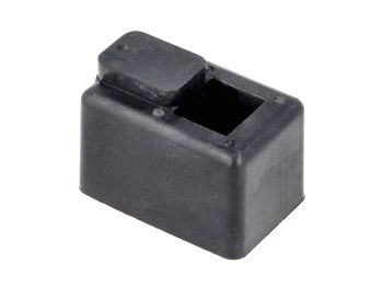 Black retaining rubber for Zündapp, KS 50 WC, 80