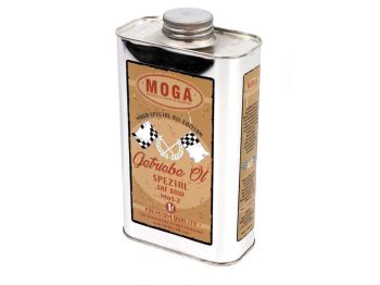 Gearbox oil MOGA SAE 80 1 liter tin can for Zündapp, Kreidler, Hercules, Puch, Simson, Miele, DKW, NSU, KTM Moped Mokick