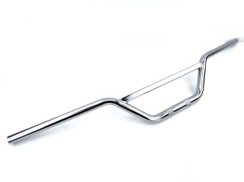 Handlebar chrome 22mm 860mm 140mm for Zündapp, Kreidler, Hercules, Puch, Simson