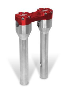 RISER STRAIGHT 10 SILVER/RED 1