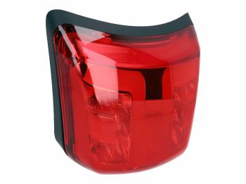tail light Power1 LED matt black for Vespa GTS