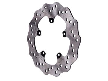 Brake disk NG Wavy front D=220mm for Vespa Sprint, Primavera, Sprint, Elettrica, Piaggio Fly, Zip, Derbi Boulevard