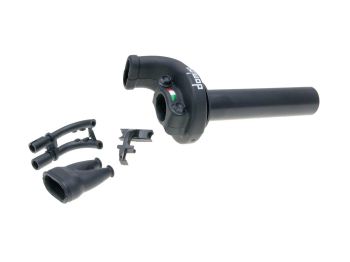 quick action throttle Domino KRE 03 off-road 2.6°/ 45mm black - universal