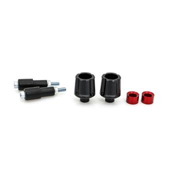 BAR END COMPASS RED
