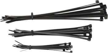 CABLE TIES MSE BLACK 30PK