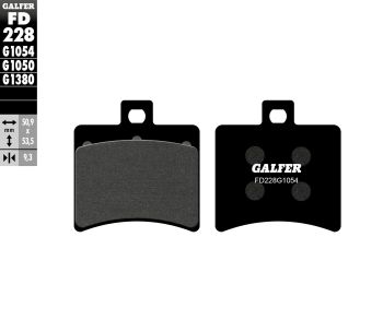 BRAKE PAD SEMI METAL