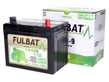 battery Fulbat U1R-9 SLA for lawn tractor