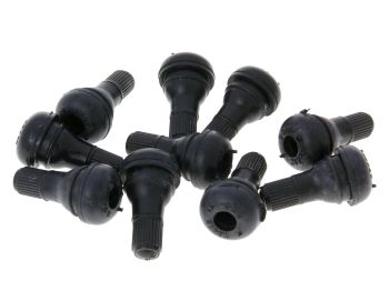 tire valve tubeless straight stem short version TR412 - set of 10 pcs