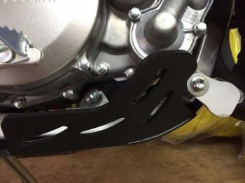 SKID PLATE 6MM YZ/XX/XE250 BK