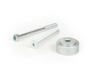Mounting kit for mirror at handlebar ends -MOTO NOSTRA, Ø=30mm- Vespa GT 125-200, GTL 125-200, GTS125-300, GTS i.E. Super 125/300, GTV 125-300, Aprilia Scarabeo 400/500, SR Max 125-300, Gilera GP 800, Nexus 125-500, Piaggio Beverly 125-500, Piaggio X10