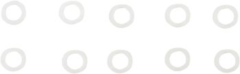 WASHER DRAIN PLUG 10PK