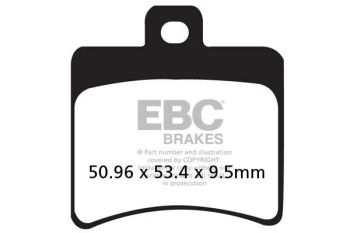 BRAKE PAD CARBON SCOOTER
