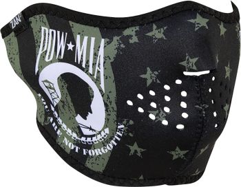HALF MASK POW MIA FLAG