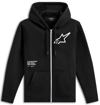 HOODIE ZIP TRANSVERSE BLACK XL