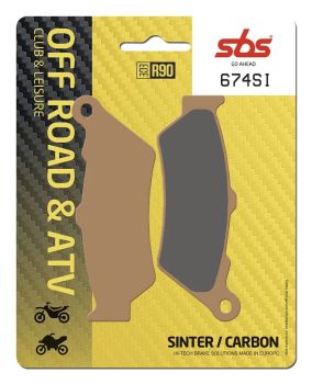 BRAKE PAD SINT/CAR OFF