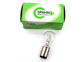 Tail light bulb 6 Volt 18/5 Watt 15mm base for moped, moped, mokick