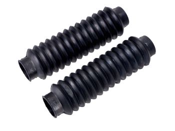Fork bellows set 19cm black for Kreidler Florett RS, RMC, LF, LH, RM
