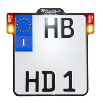 LIC.PLT.3IN1 W/TL BK ITALY