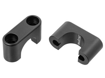 Clamping bridges set swiing aluminum black for Puch