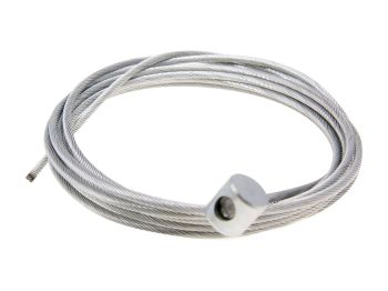 bowden inner cable 190cmx1.8mm with nipple 8mmx8mm