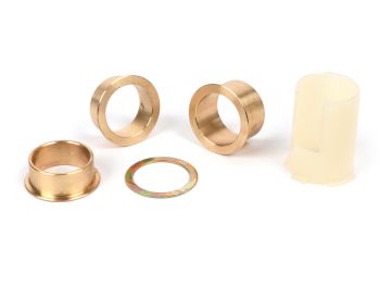 Mounting kit for handlebar base -BGM ORIGINAL- LML handlebar for Vespa PX - 4 bushes (used for gear and throttle tube)
