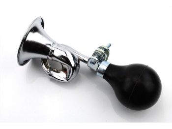 Horn metal 180mm black for Zündapp, Kreidler, Hercules, Simson, Puch, DKW, Miele, KTM, Göricke, Rixe, Gritzner