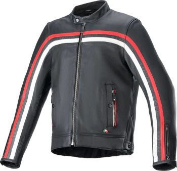 JACKET DYNO BLACK/RED XL