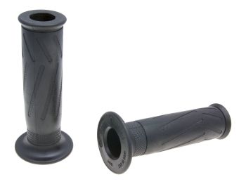 handlebar rubber grip set Domino 0300 on-road Yamaha style open end grips