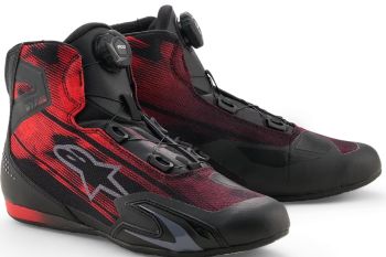 SHOE CELER VENTED BLACK/RED 10